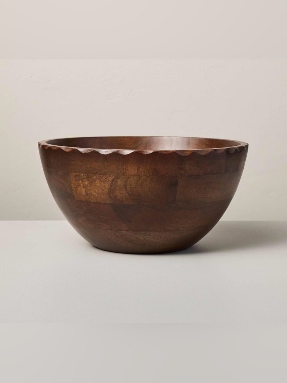 Large Carved Edge Wood Bowl
Dark - Hearth & Hand With Magnolia
New with Tag